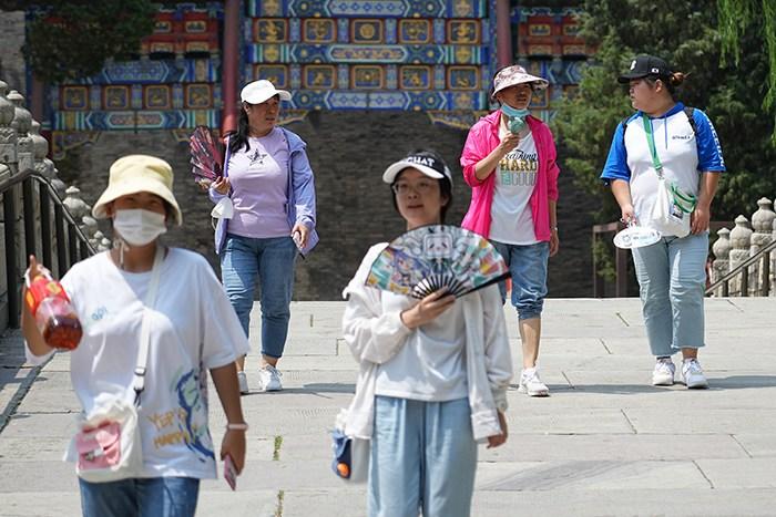 北京持續(xù)高溫悶熱天氣